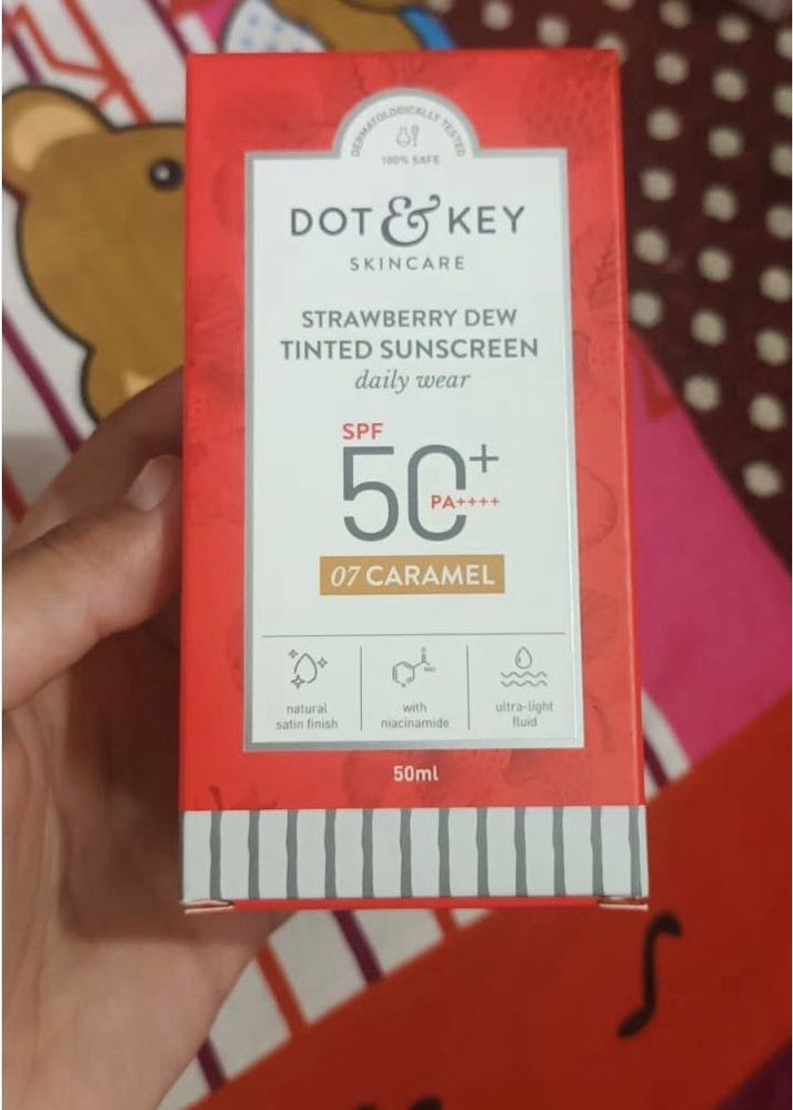 tinted sunscreen
