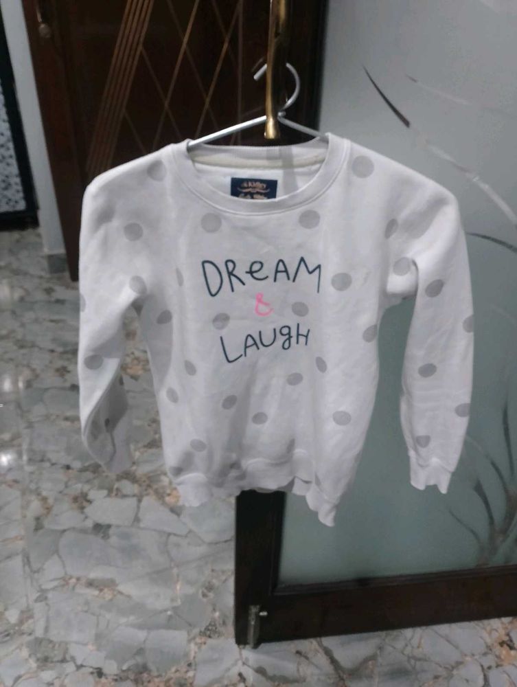 Cute 'Dream &amp; Laugh' Sweatshirt