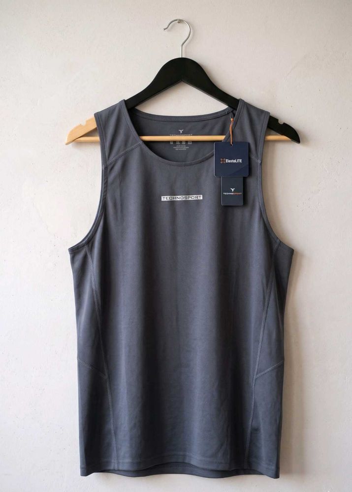 Men's Grey Athletic Tank Top