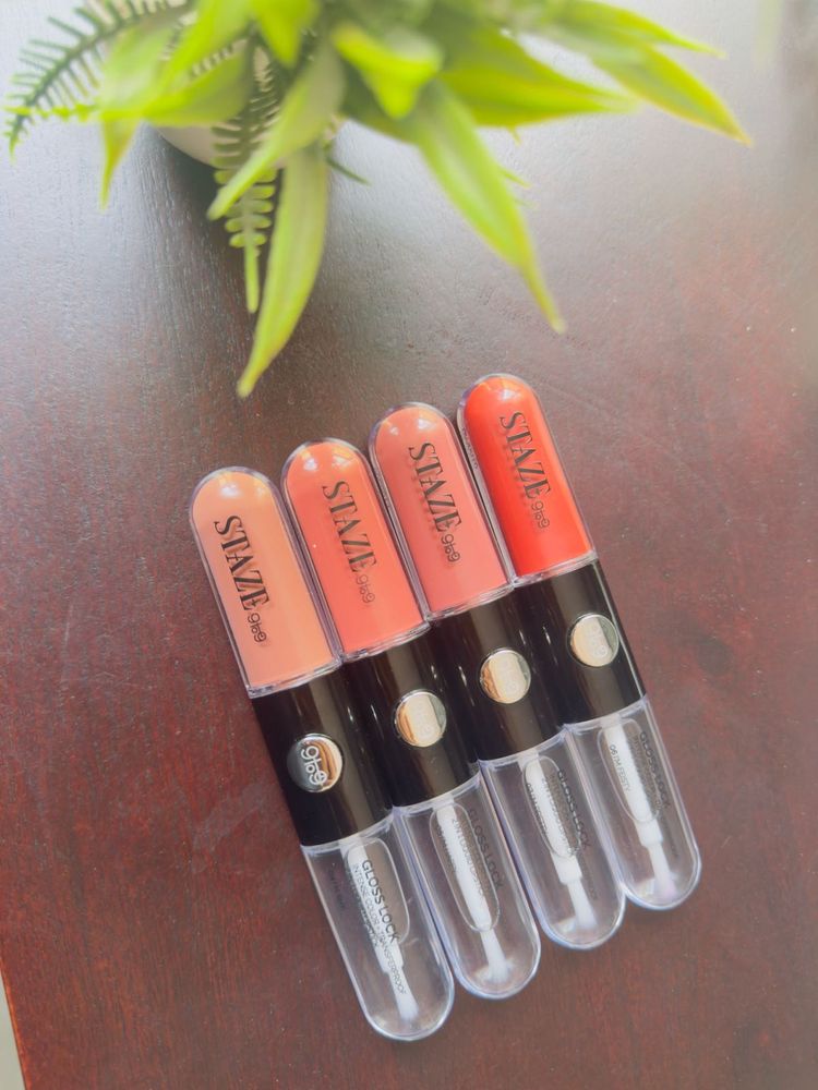 Staze Lip Gloss Set - Nude combo