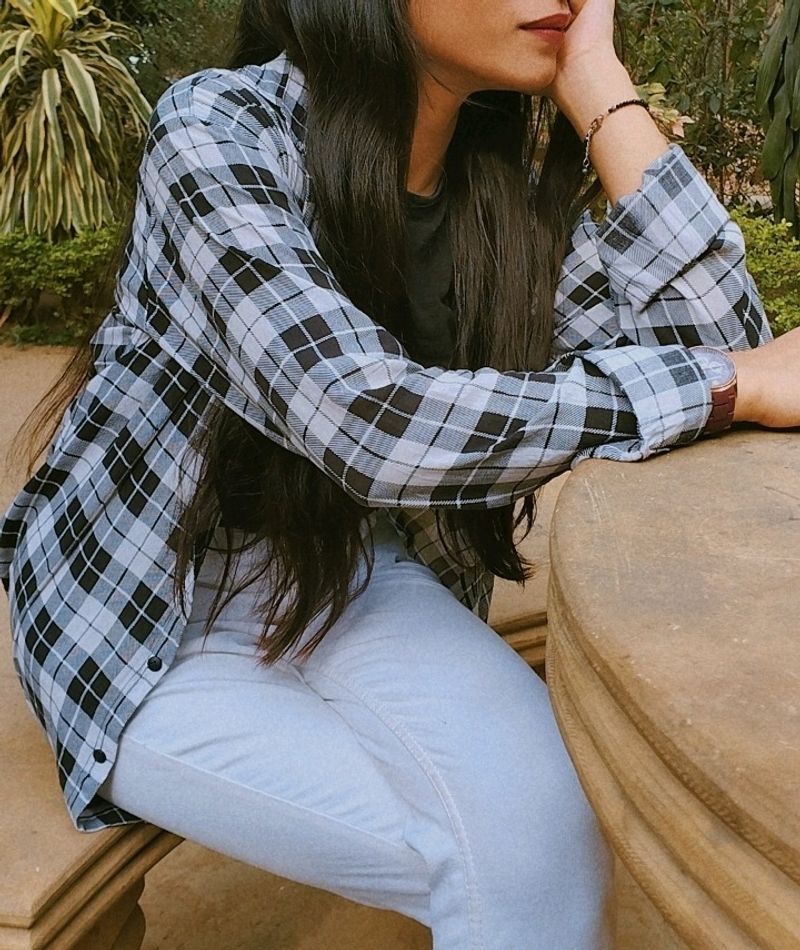 White Baggy Shirt