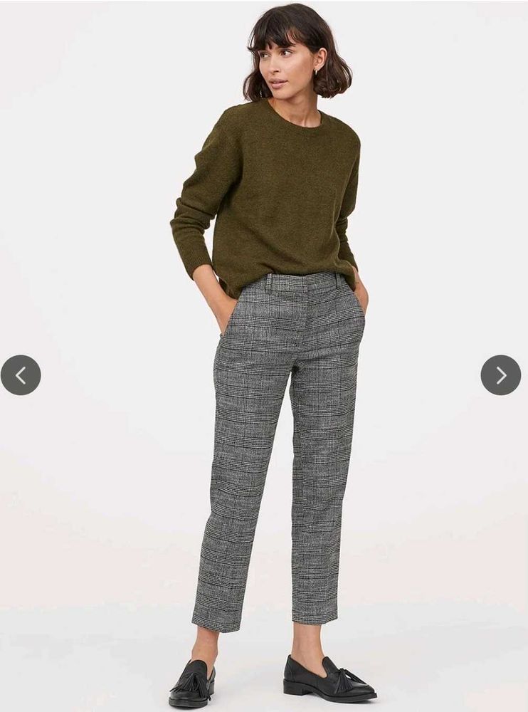 H&amp;M Checkered Trousers