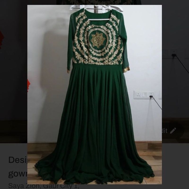 Brand New Ethnic Designer Gown From mumbai