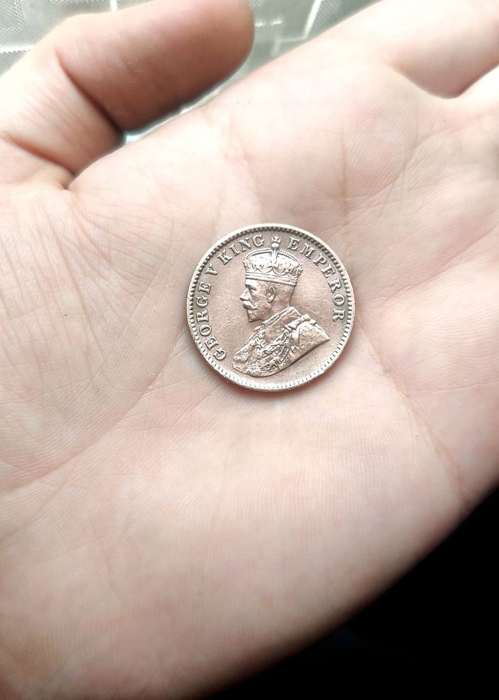 George V King Emperor One Quarter Anna 1936