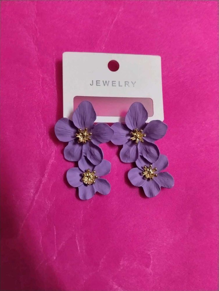 Floral Drop Earrings