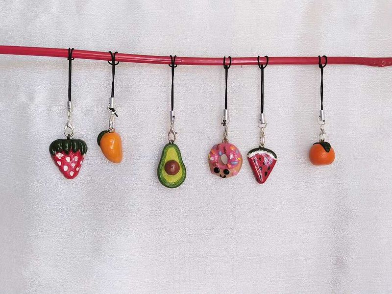 Fruity Phone Charms 🍓 🥭 🍉 🥑 🍊 🍩