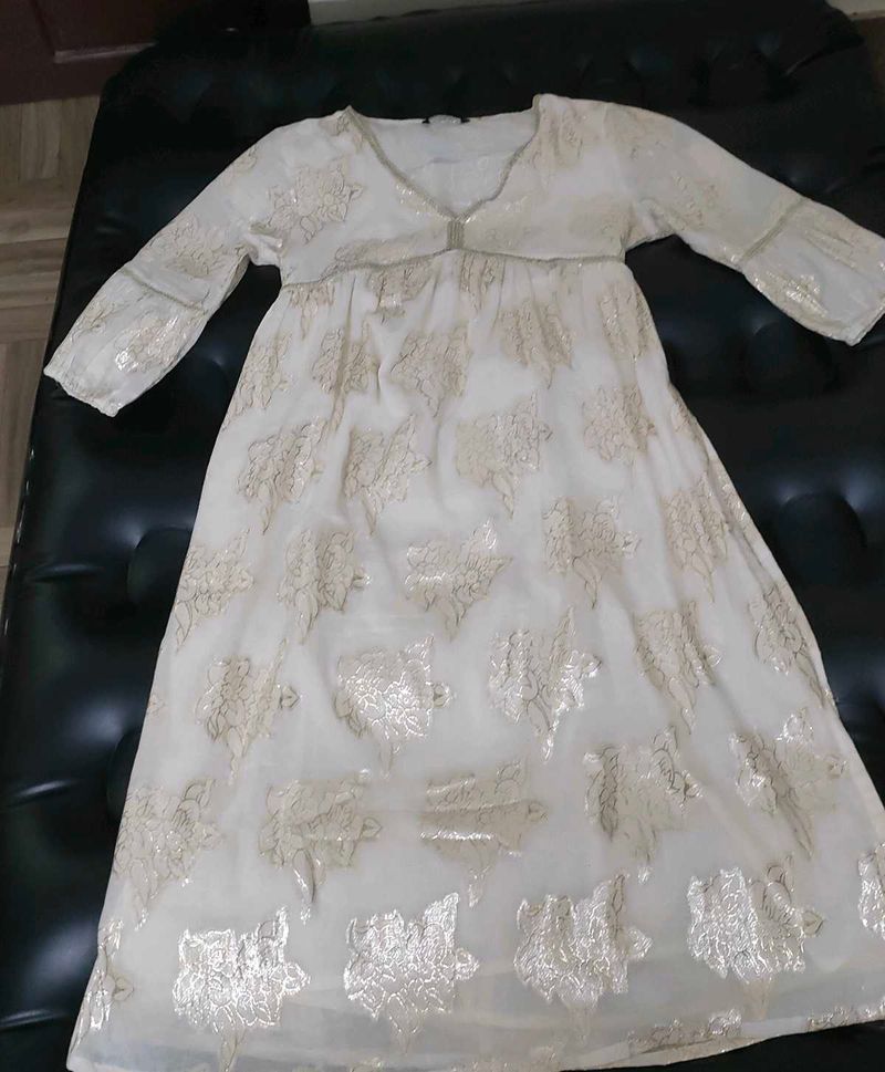 PRICE DROP NayrA Cut Off White Kurta