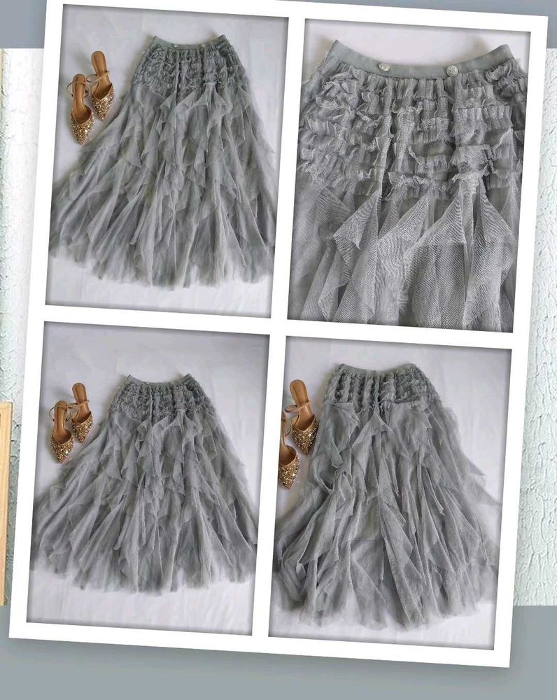 Elegant Tiered Tulle Skirt 🎐✨️