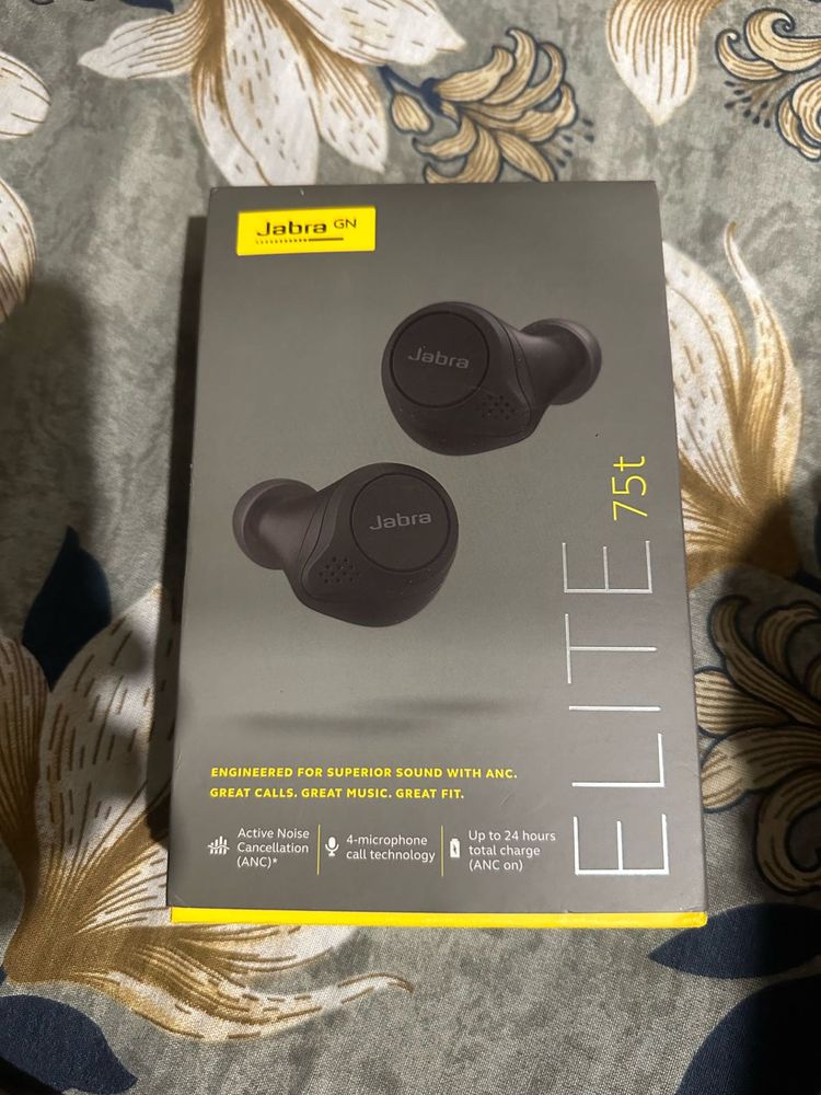 Jabra Elite 75t New  Earphones