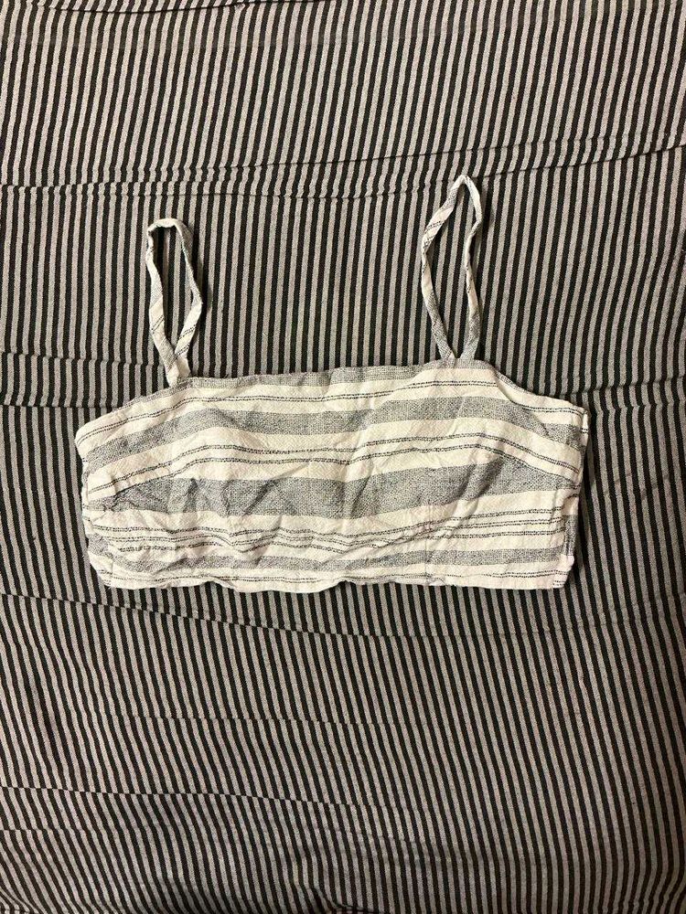 Striped Crop Top