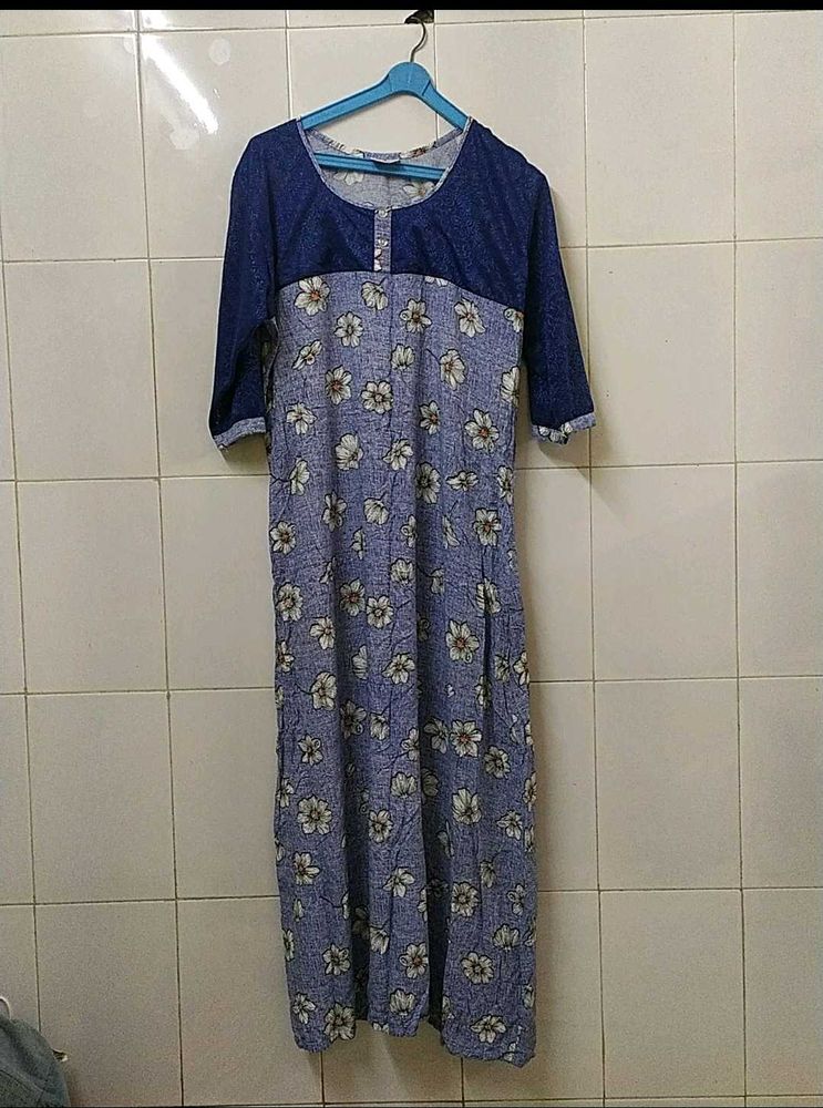 Floral Print Nighty