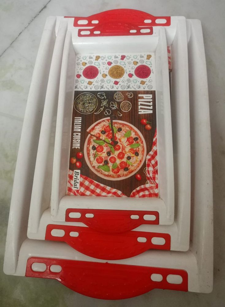 3 Serving Trays Set + 1 freebie🎁