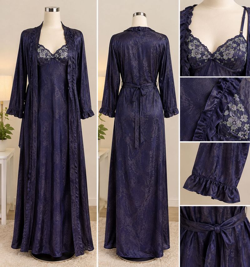 Elegant black 2 piece Set