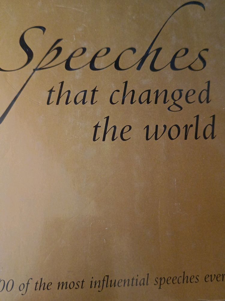 Speeches That Changed the World