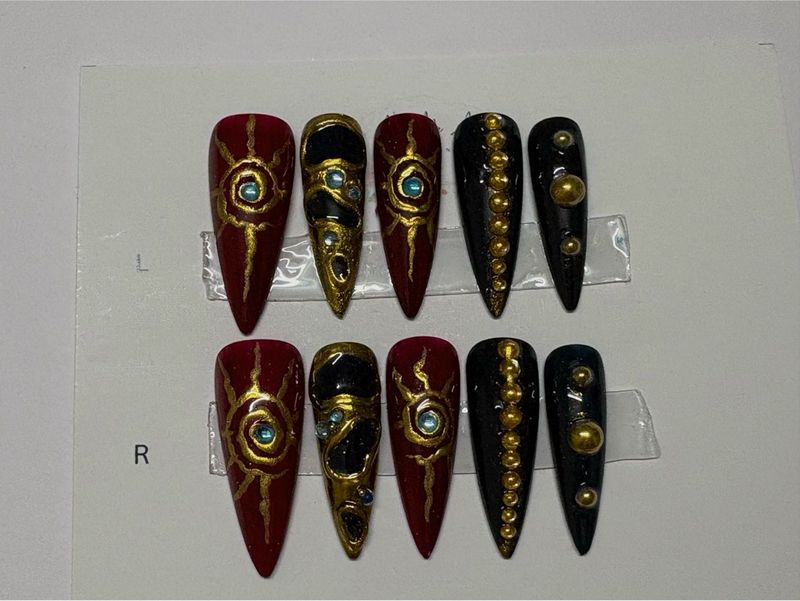 Celestial Press on nails