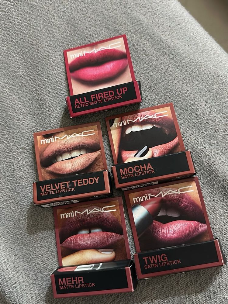 MAC Mini Lipsticks
