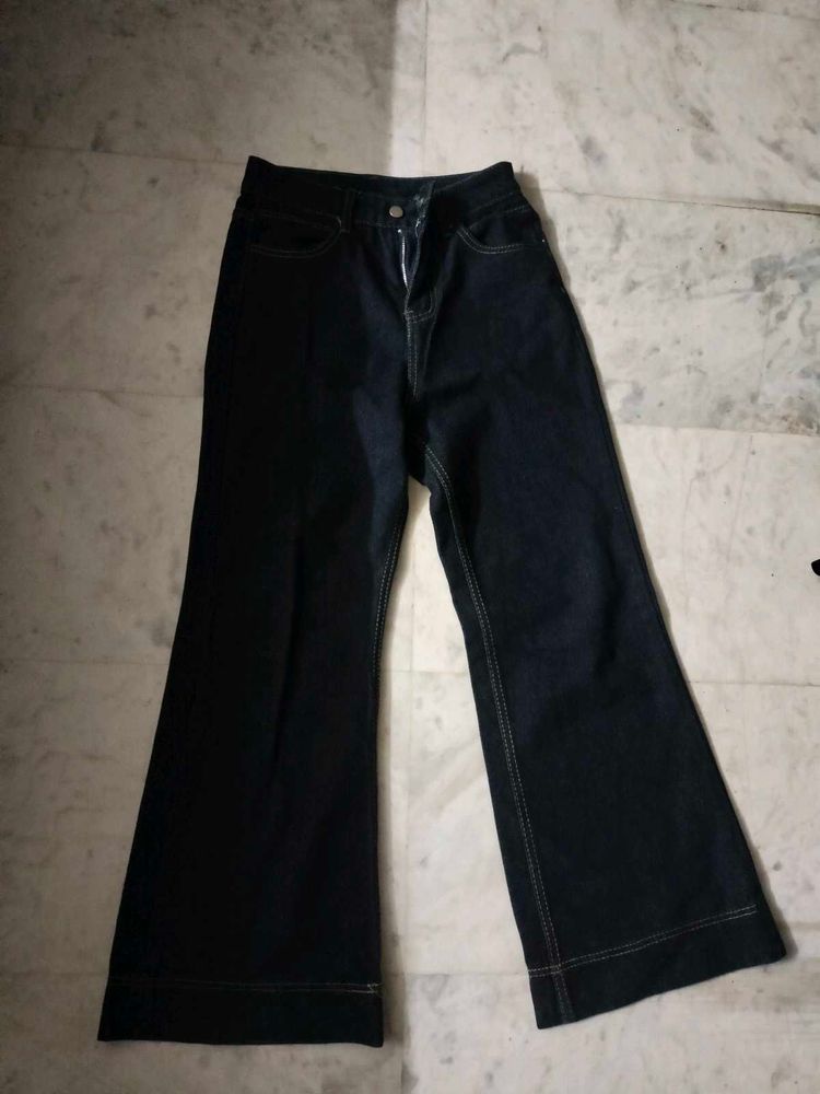 Dark Wash Wide Leg Jeans