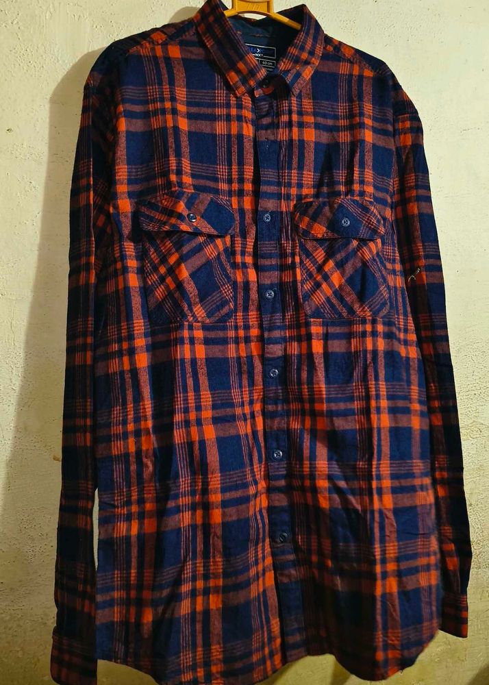Men's Plaid Flannel Shirt