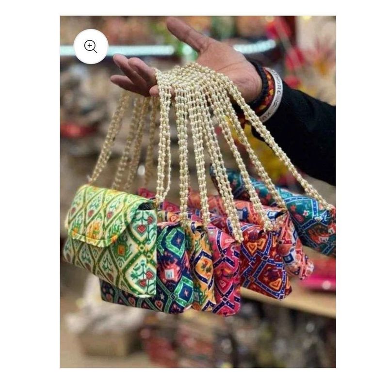 Vibrant Ethnic Clutch Purses