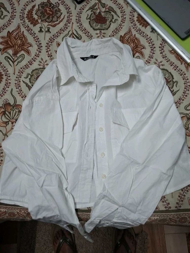 Classic White Oversized Shirt