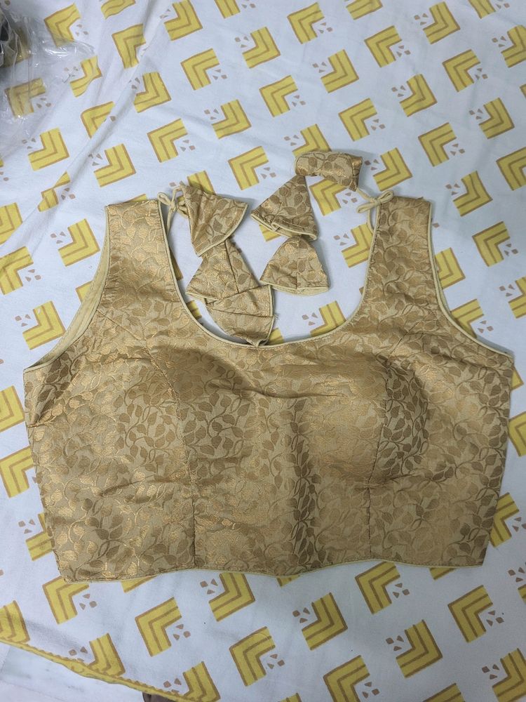 New Blouse Golden Ivory Color