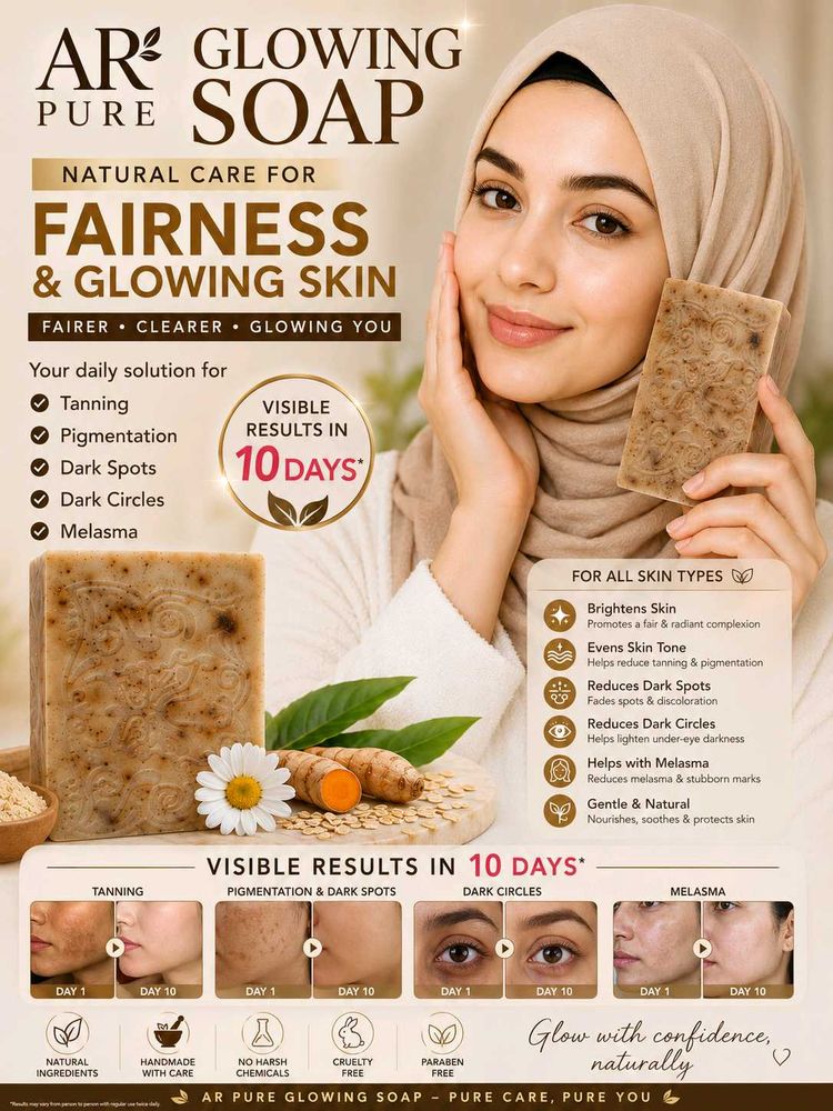 AR pure Glowing soap