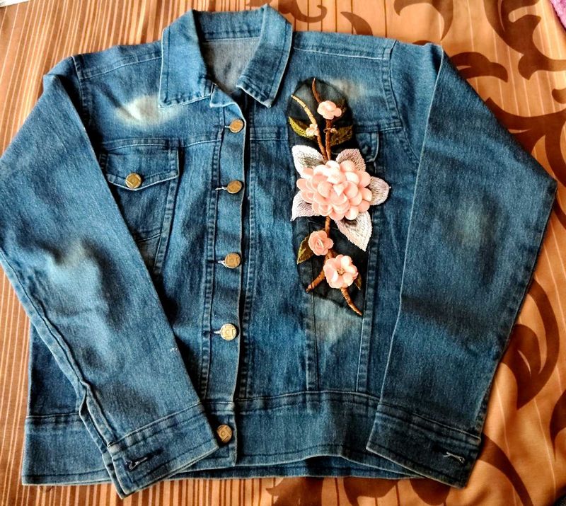 Embellished Denim Jacket