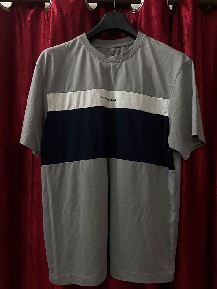 MAX Color Block Casual T-Shirt