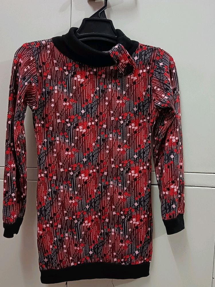 Girls Woolen Top