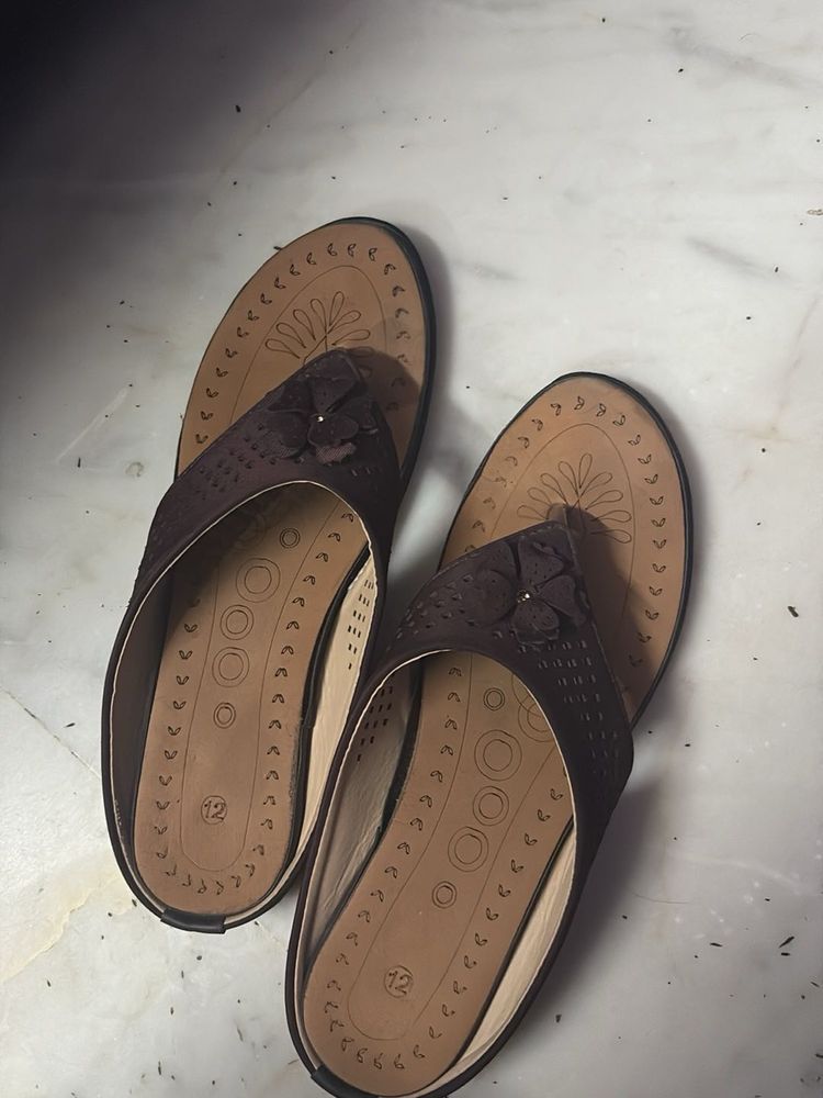Brown Casual Flats