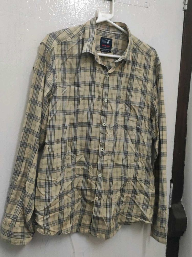 Men's Plaid Long Sleeve Shirt