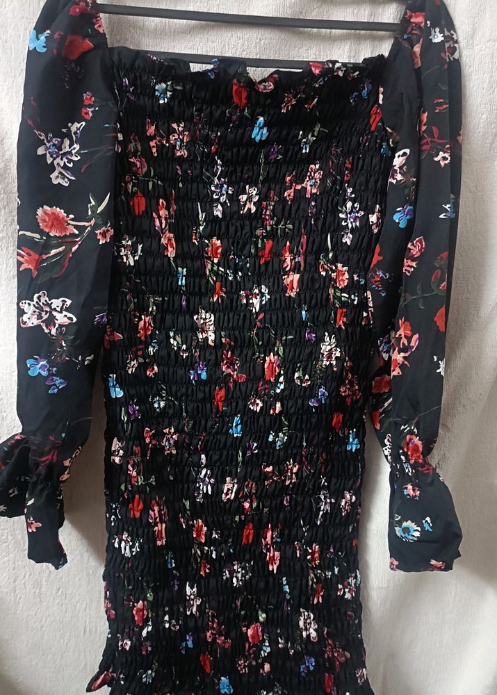 Bodycon Floral Dress
