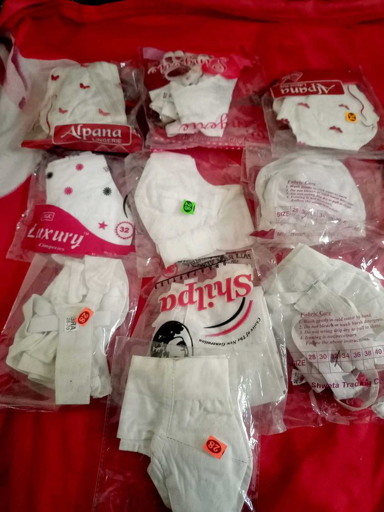 New pack of 10 bra