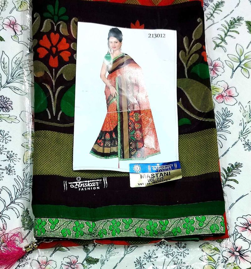NEW BLUE SAREE