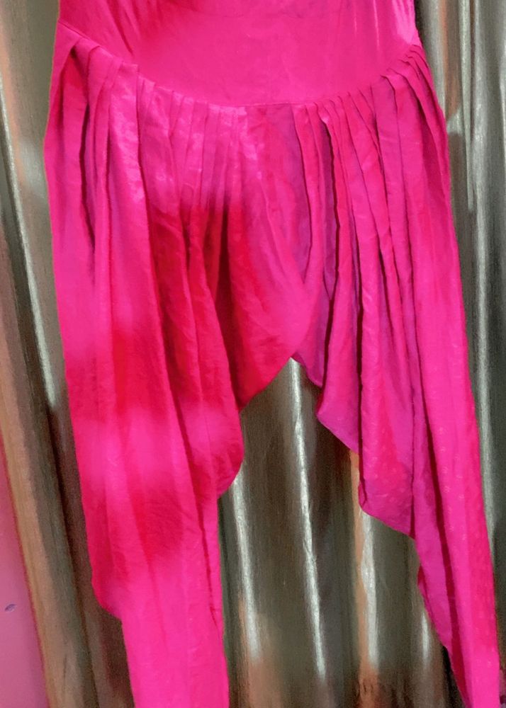 Pink Ethnic Style Bottoms