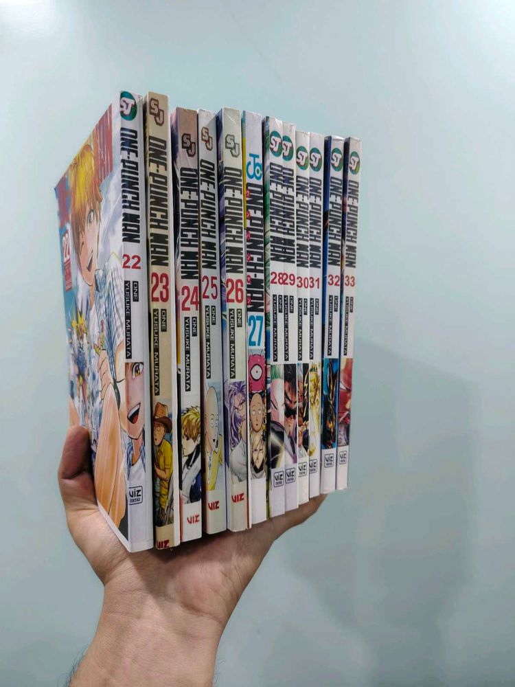 One-Punch Man Manga Volumes 22-33