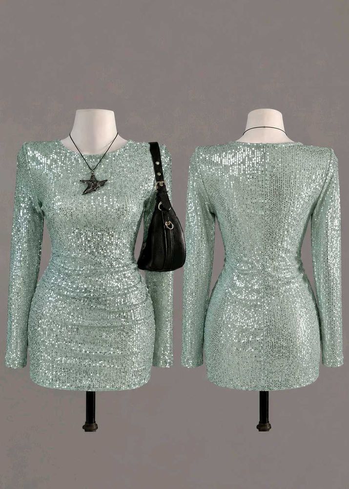 Sparkling Sequin Mini Dress