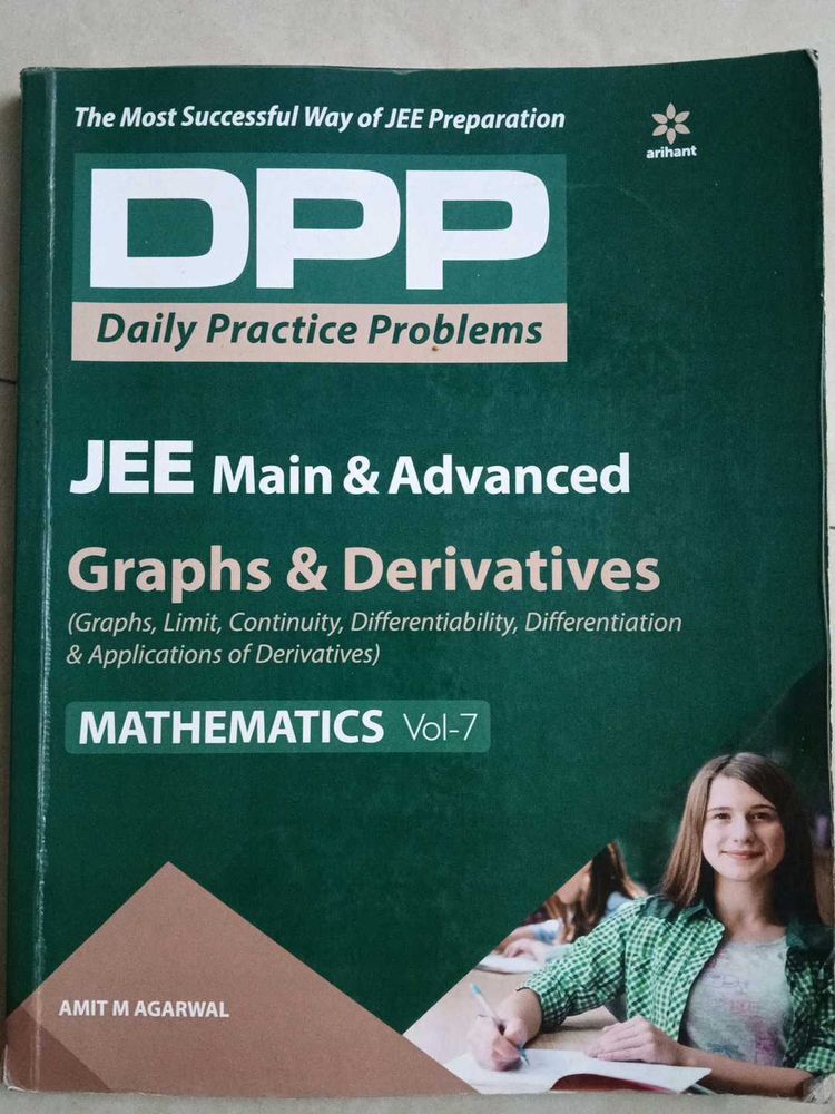 Arihant JEE Math DPP Vol 7 Graphs &amp; Derivatives