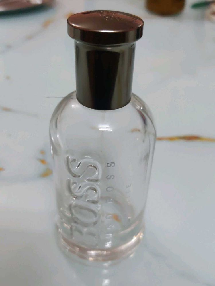 Empty Bottle of Hugo Boss Infinite