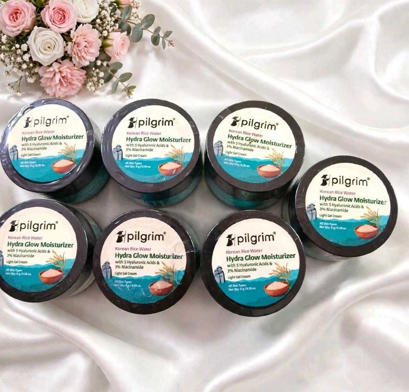Pack of 7 Pilgrim Hydra Glow Moisturizer - Korean