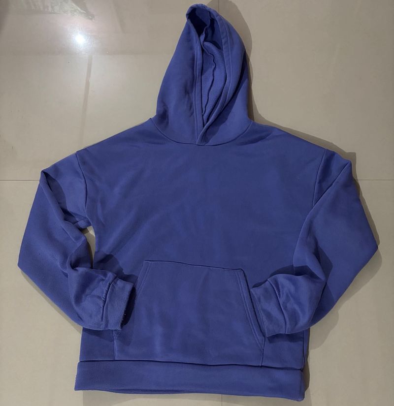 Cozy Purple Fleece Sweatshirt