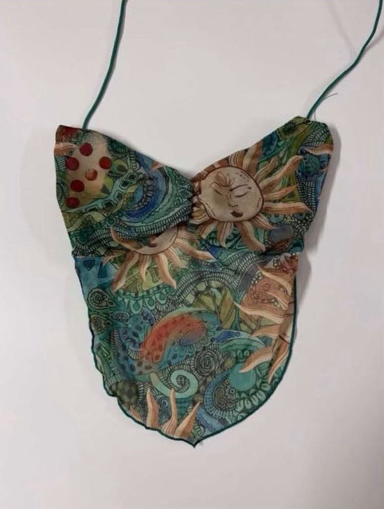 Paisley Sun Print Top