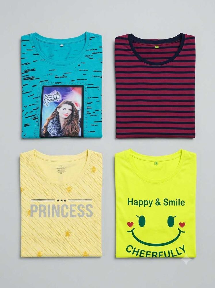 Four Cute Graphic Tshirt for Women