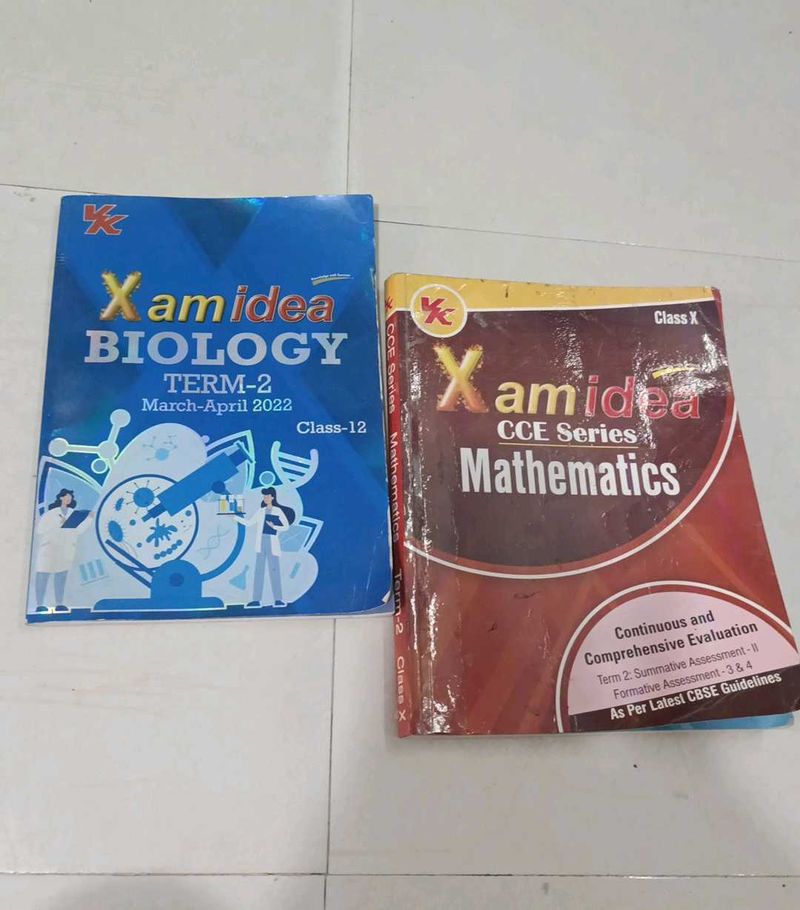 Xamidea Biology &amp; Maths Books