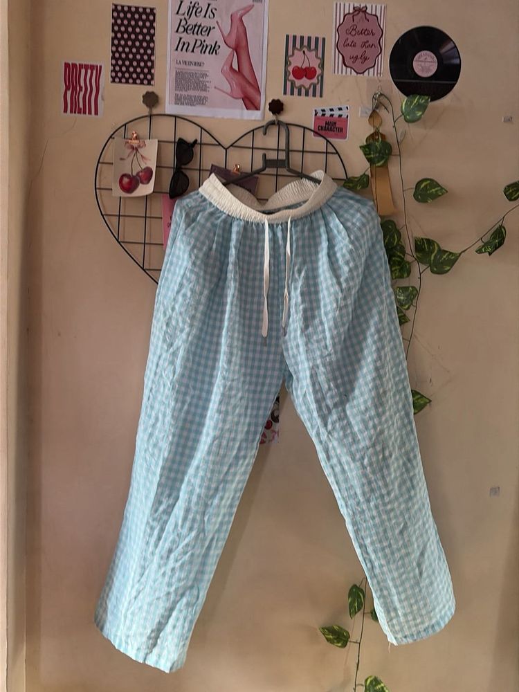 Cute Gingham Pants