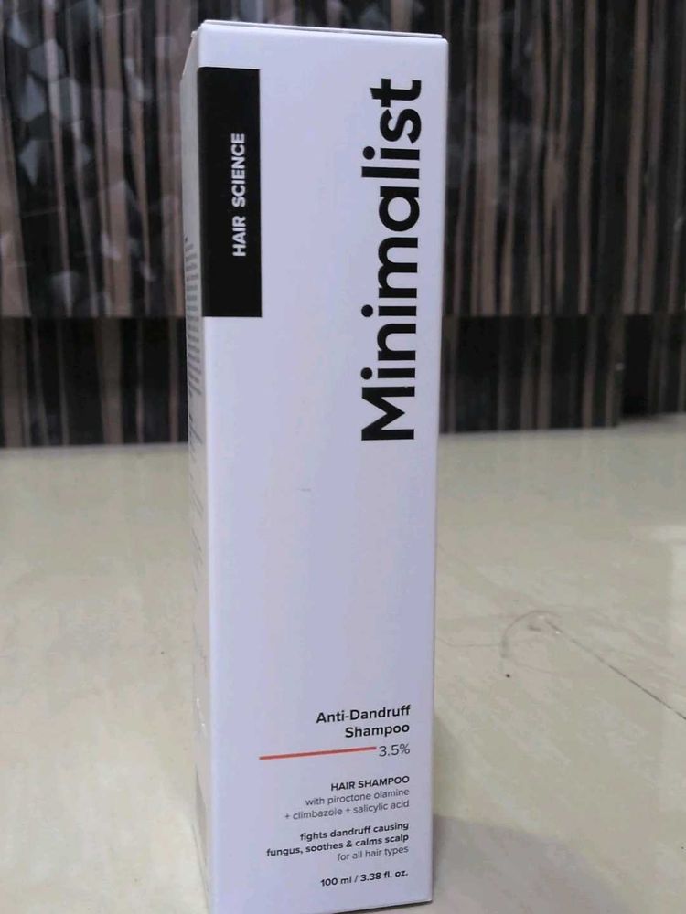 Minimalist Anti-Dandruff Shampoo