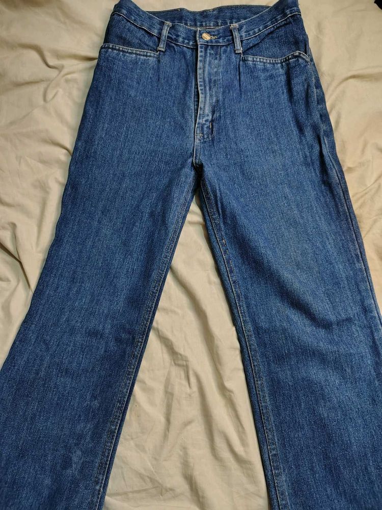 Classic Blue bootcut Denim Jeans