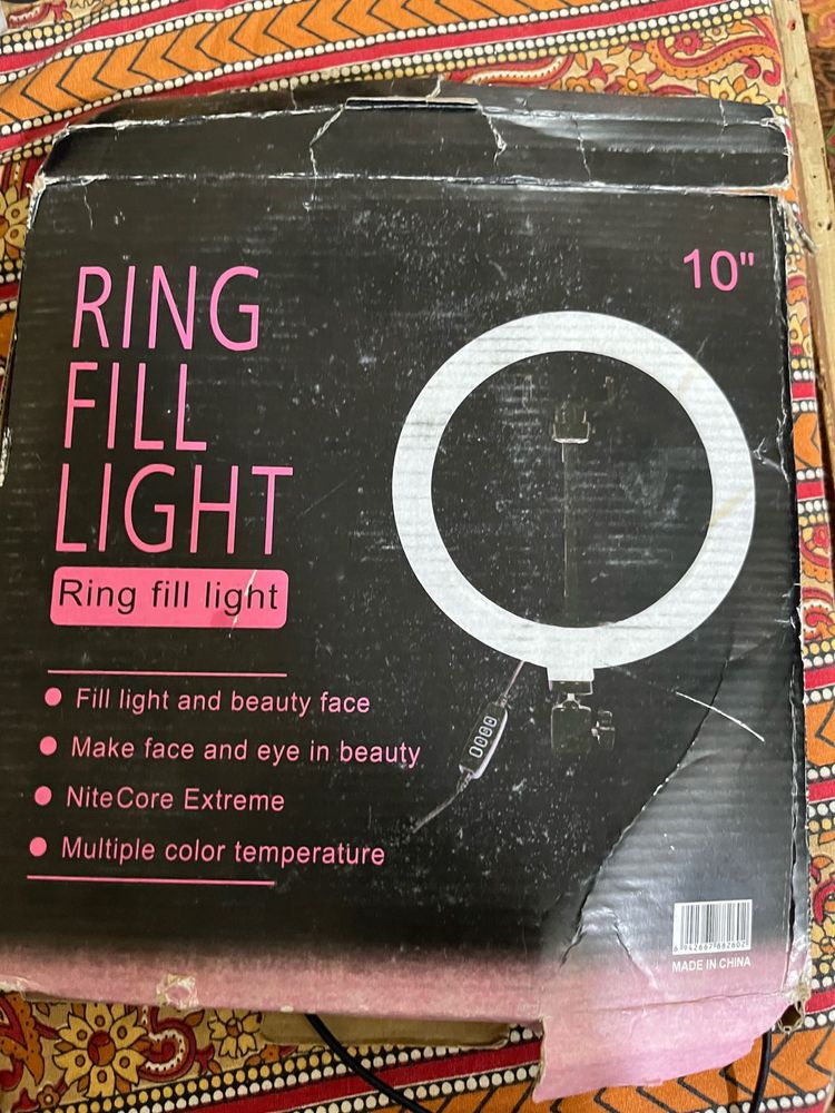 10" Ring Fill Light