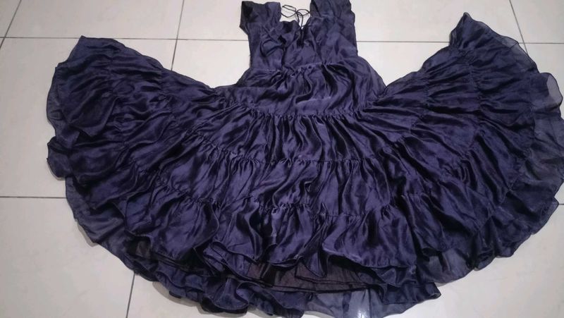 Bohemian Ruffle Maxi Dress
