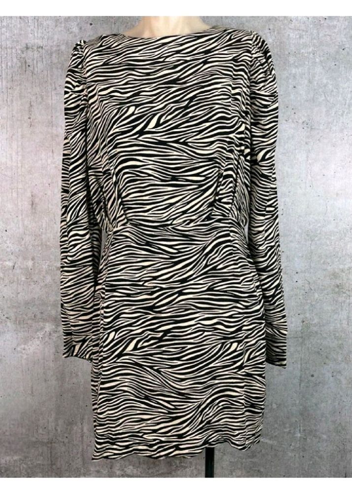 H&amp;M open back viscose dress in new condition.